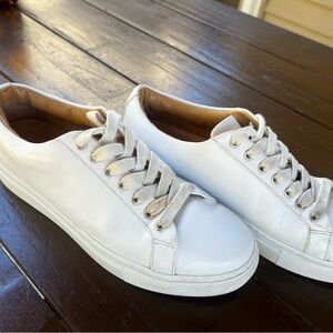 Thursday Boot Company White Leather Sneakers